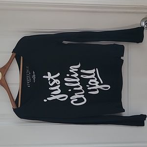 Just Chillin Y'all Long Sleeve Tee